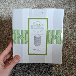 NEW in box, Scentsy Etched Core Warmer
